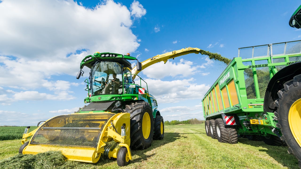 John Deere adds new models to self-propelled forage harvester range