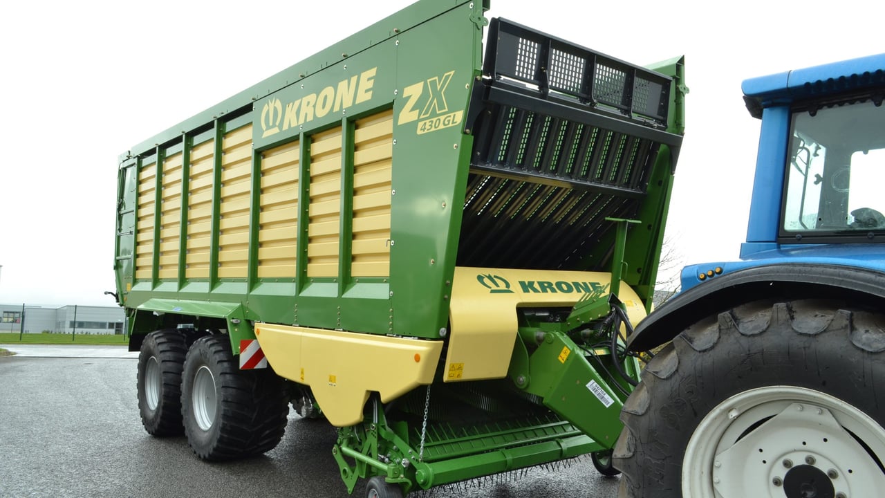 Krone ZX Wagon – possibly the most powerful wagon on the planet