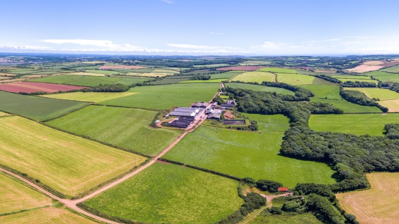 Two massive UK dairy farms covering 1,300 acres hit the market for €11.6m