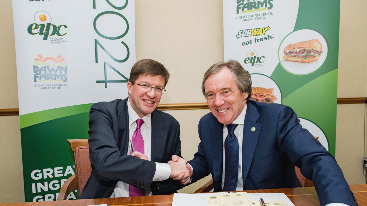 Dawn Farms signs supply contract with Subway worth €850m