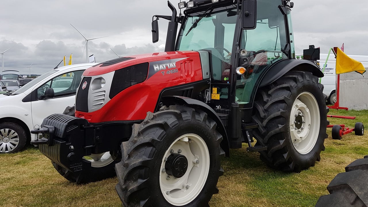 Turkish tractors on their way to Fermanagh