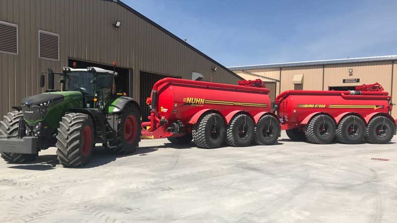 Hooking up a slurry ‘road-train’: When one tanker just isn’t enough