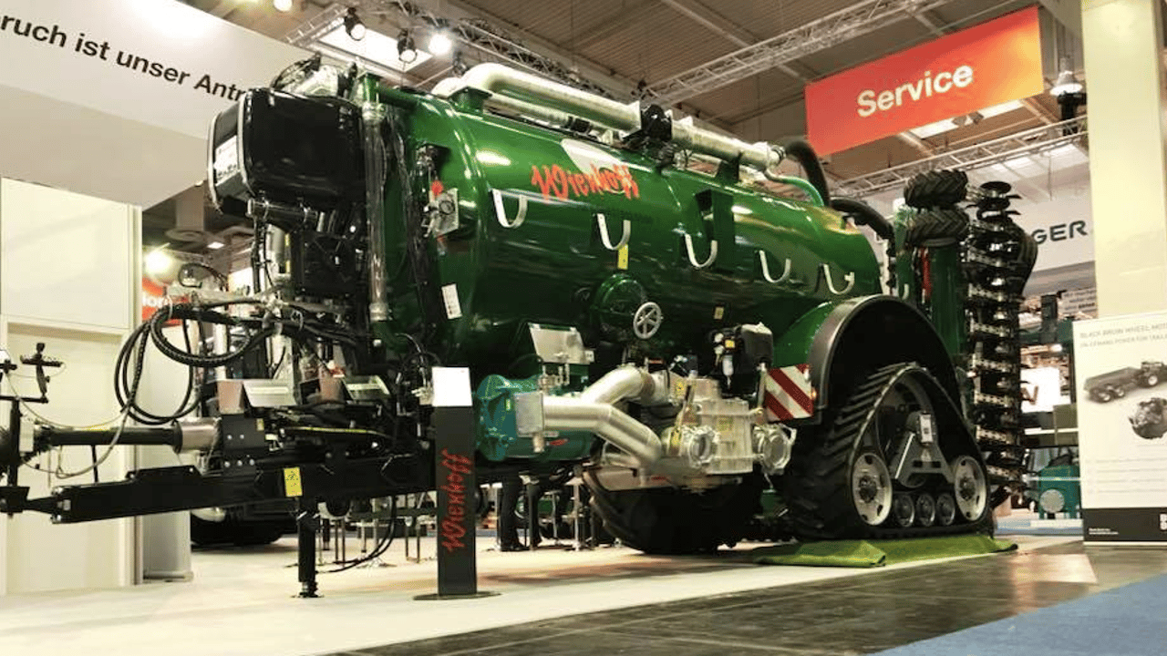 Tracked tanker promises to keep you afloat