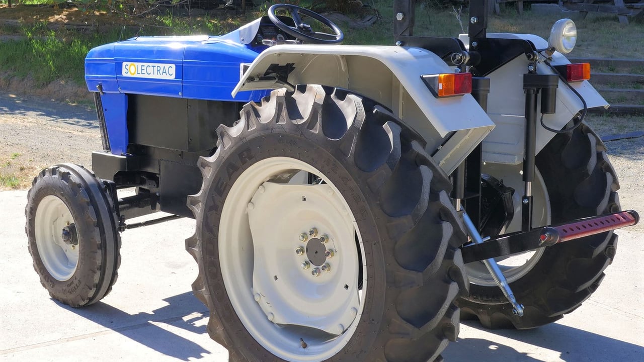 Fully-electric ‘utility’ tractor can run for ‘up to 8 hours’ on a charge