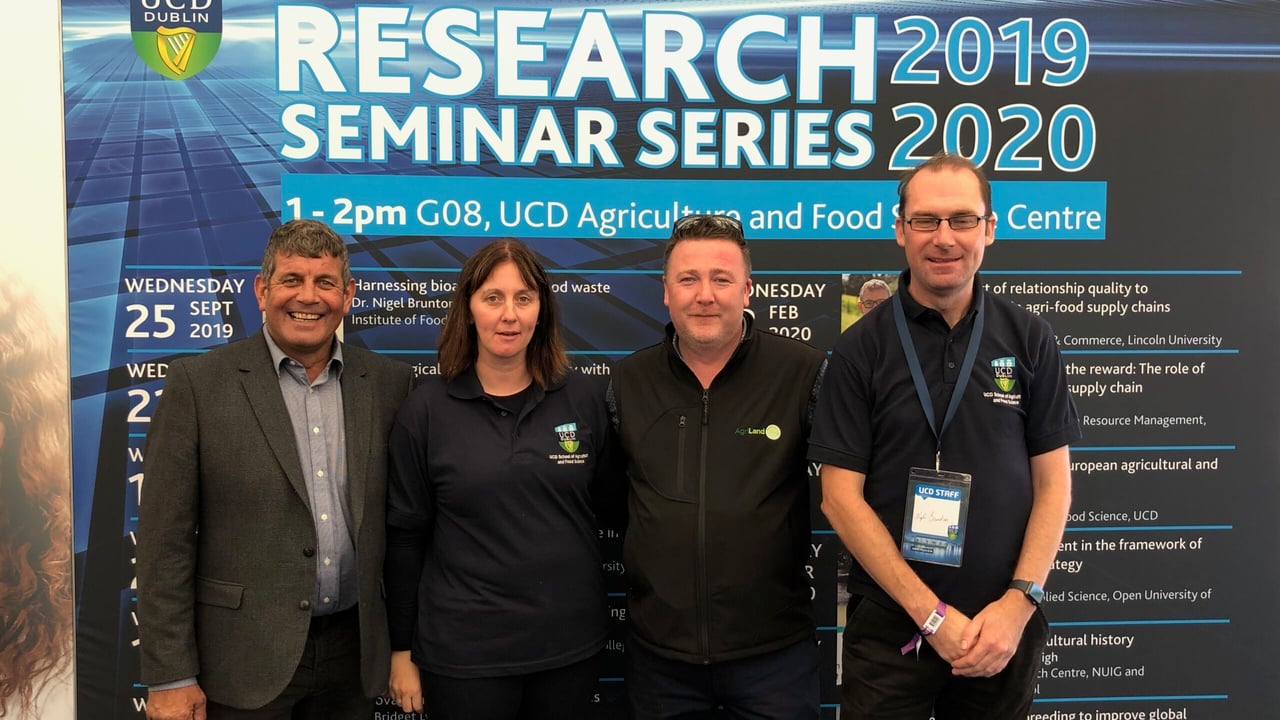 UCD and AgriLand announce partnership for Research Seminar Series