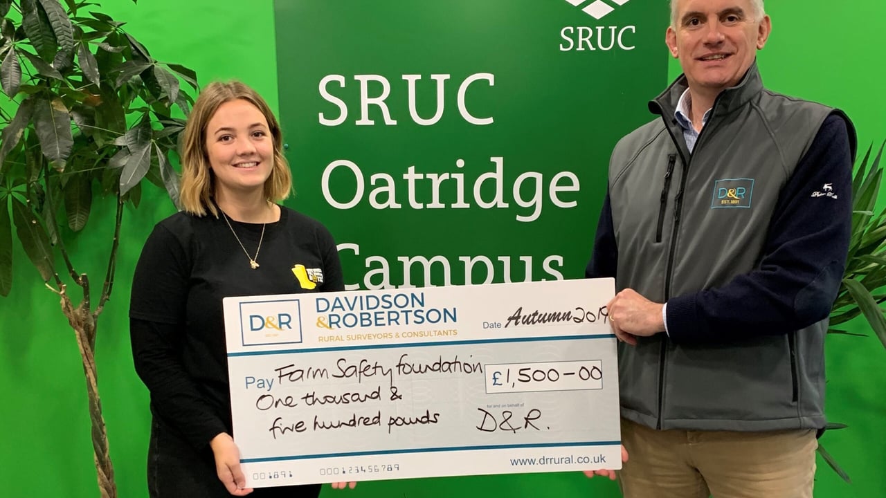 Rural surveyor D&R donates £1,500 to mental health campaign 