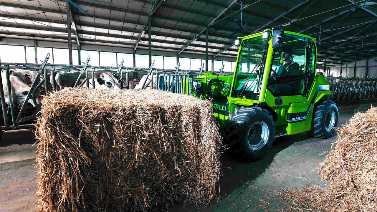 Clean and green: Merlo unveils electric e-Worker telehandler