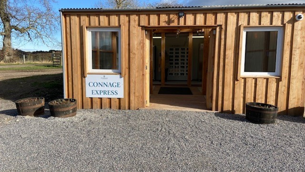 New milk vending machines opened at Connage Highland Dairy