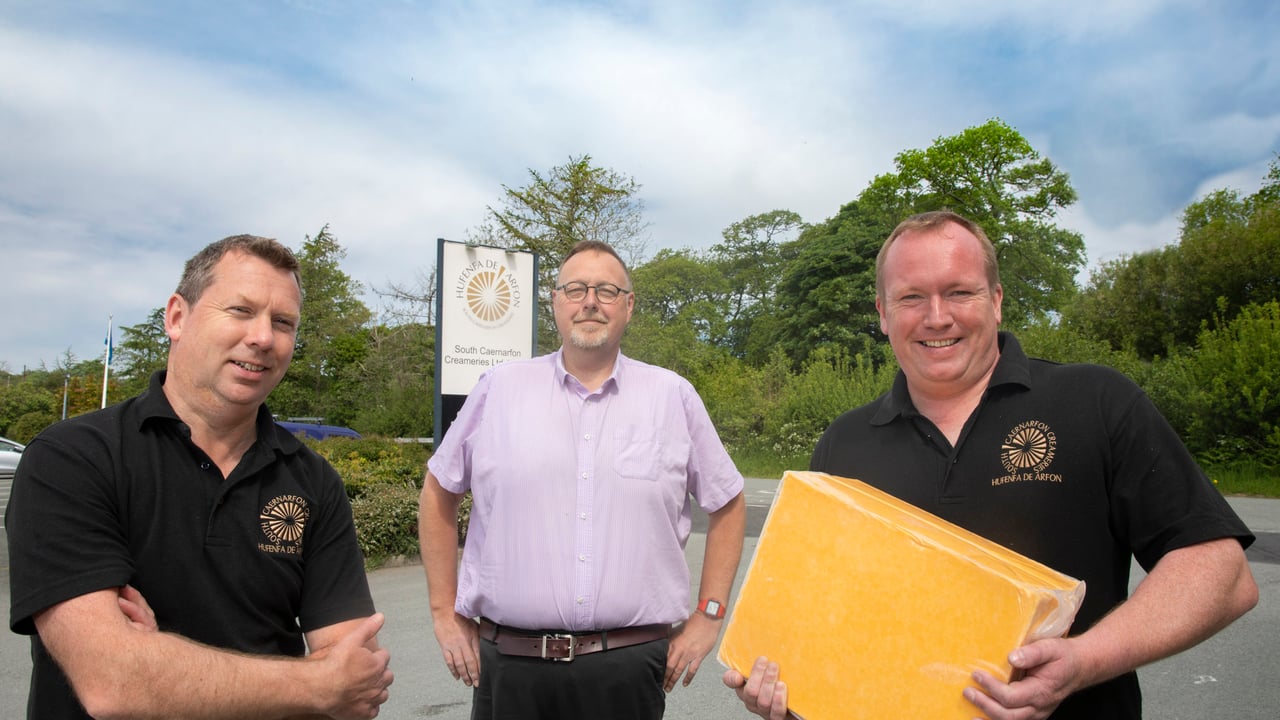 Success at the double as creamery’s mellow Double Gloucester cheese crowned best in Wales