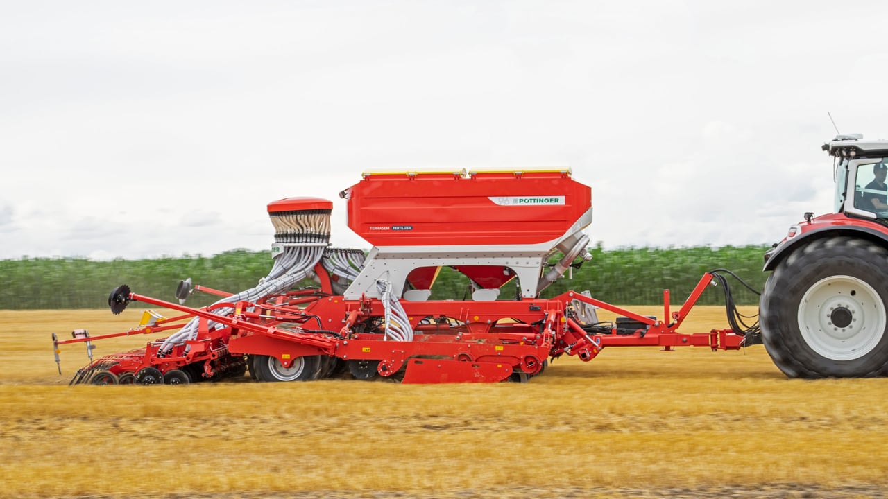 ‘Triple-shoot sowing’ now possible with Pottinger drills