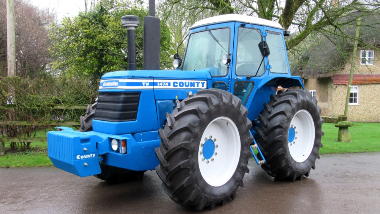 40-year-old tractor sells for record £214,000 price tag