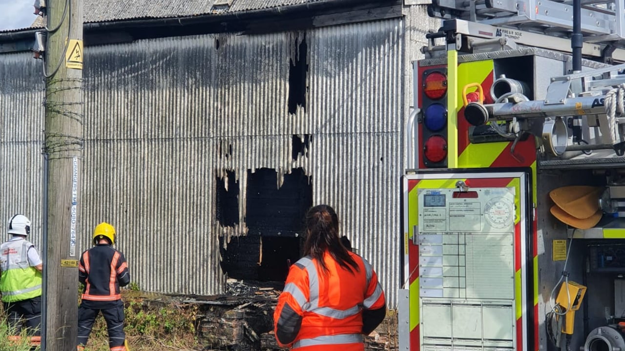 Appeal for info on arson at farm buildings