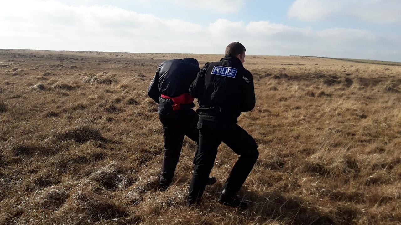 Police rescue 72-year-old man from Cornwall bog