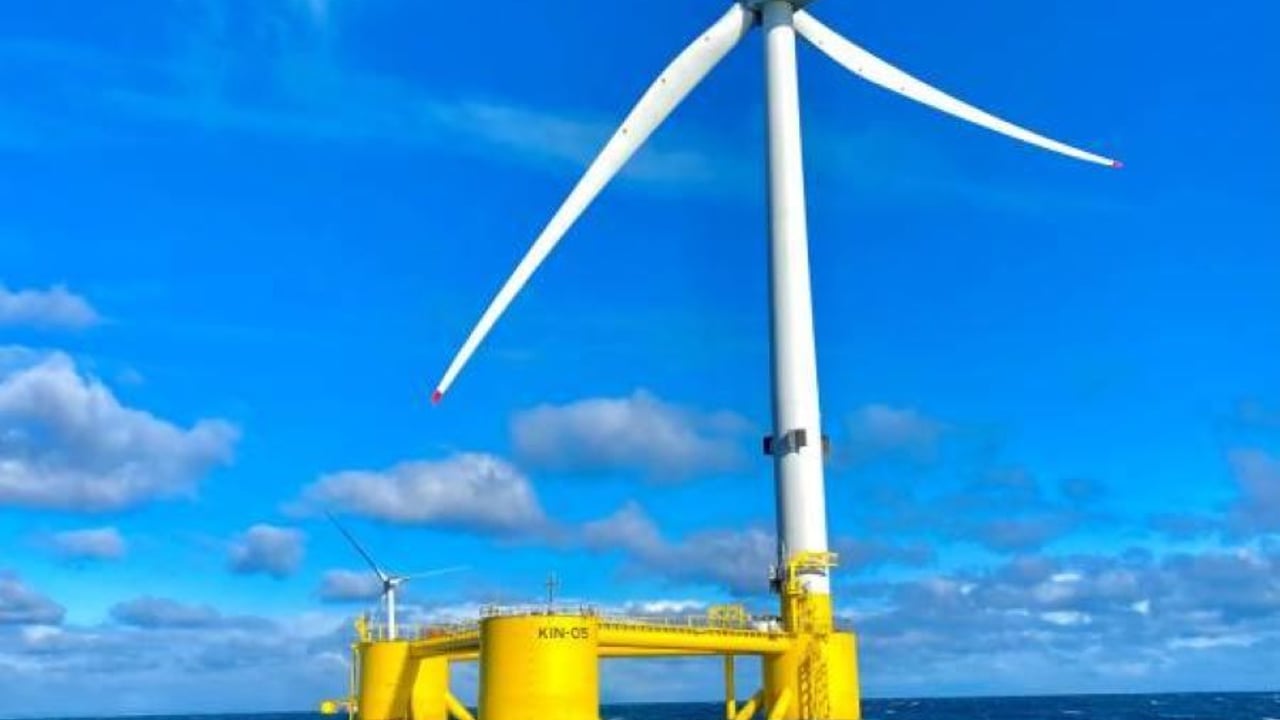 First floating windfarm in Wales approved