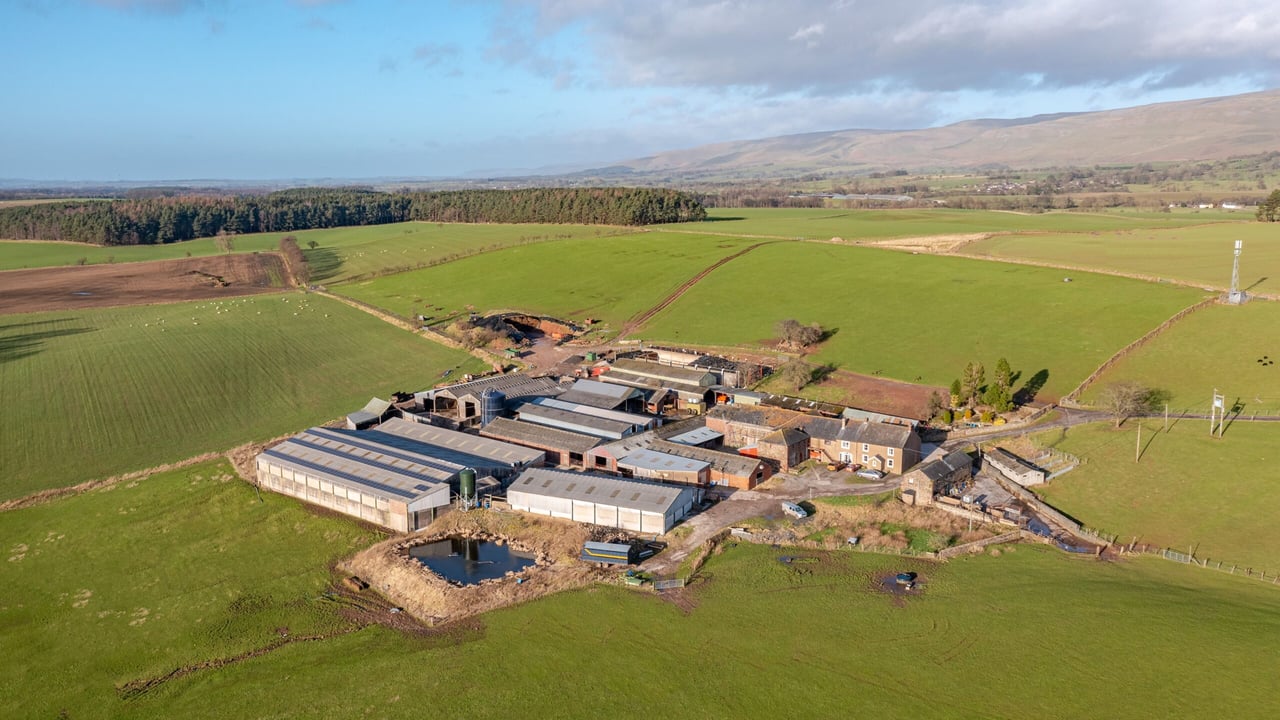 Cumbrian dairy farm and farmhouse comes to the market for £4.9m
