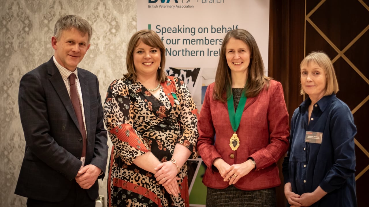 BVANI and NI Veterinary Association jointly elect new president