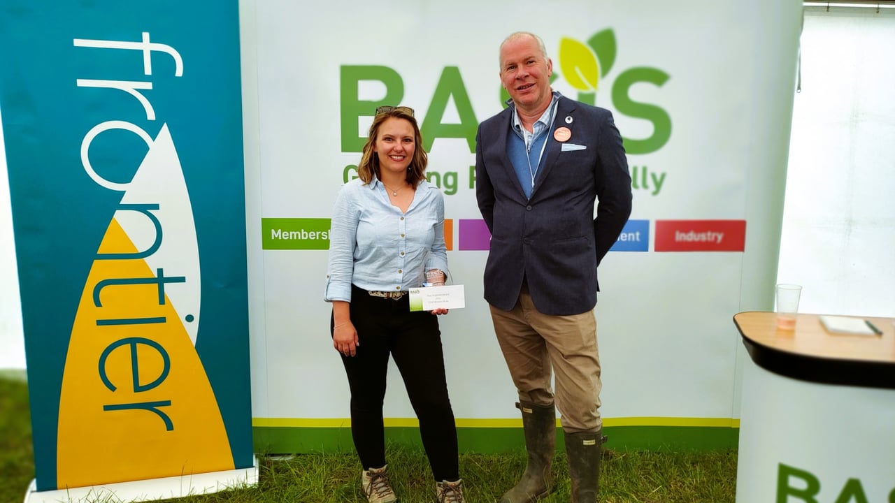 Horticultural agronomist wins BASIS Paul Singleton Award