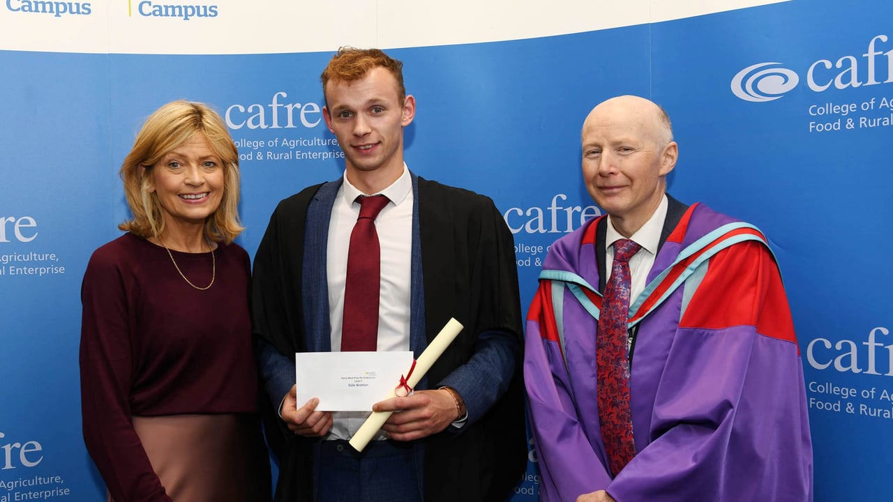 Awards presented to CAFRE agriculture apprenticeship students