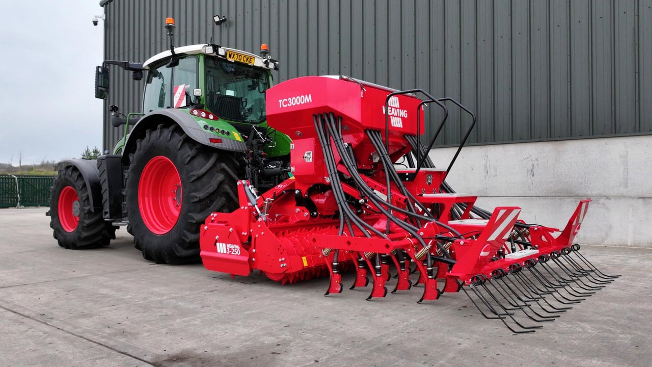 LAMMA launch for tine drill and slurry pump