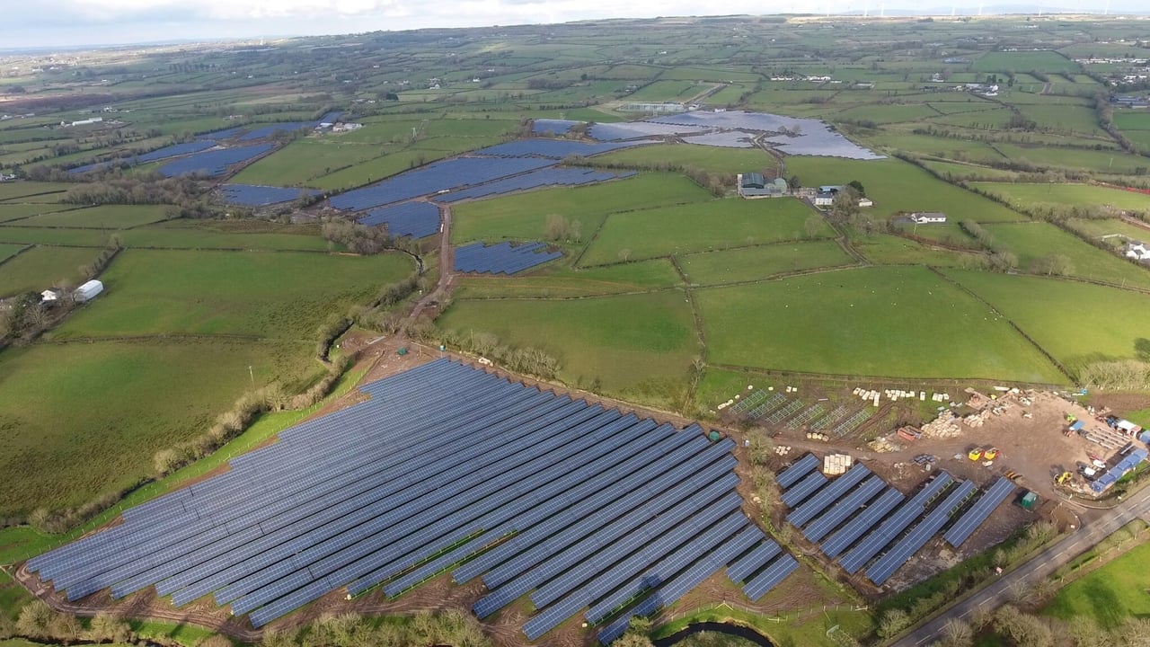 Pics: £50m and 194ac for Ireland’s ‘biggest solar farm’