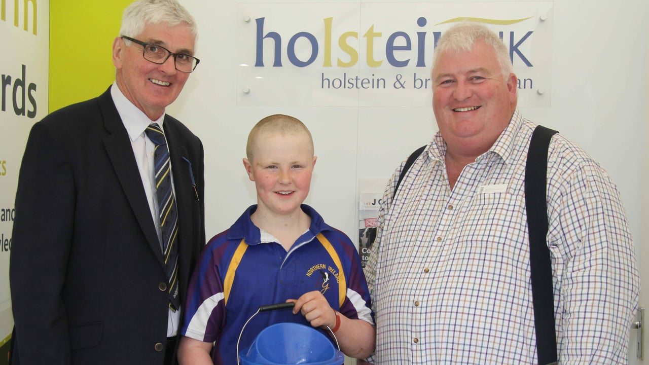 14-year-old raises £1,800 after shaving head for ‘proud papa’