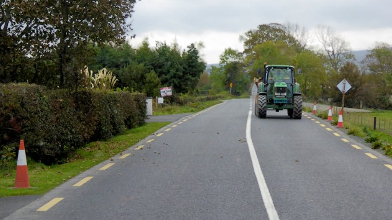 Tractor driver sought following traffic collision