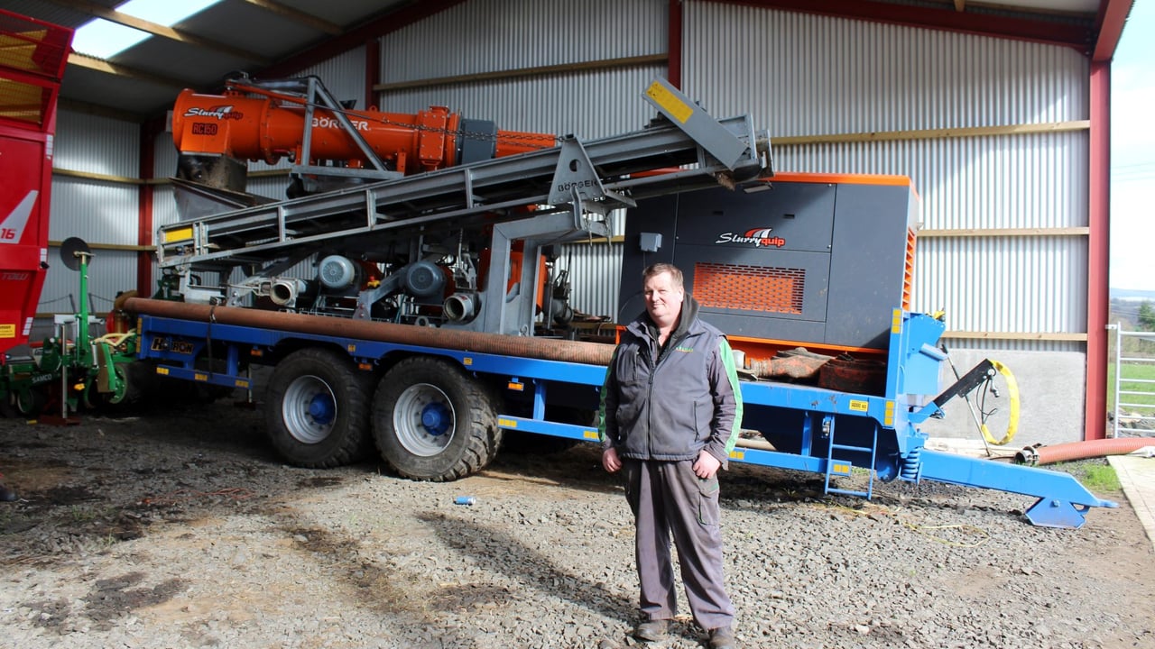 Mobile slurry separation service now available in Antrim