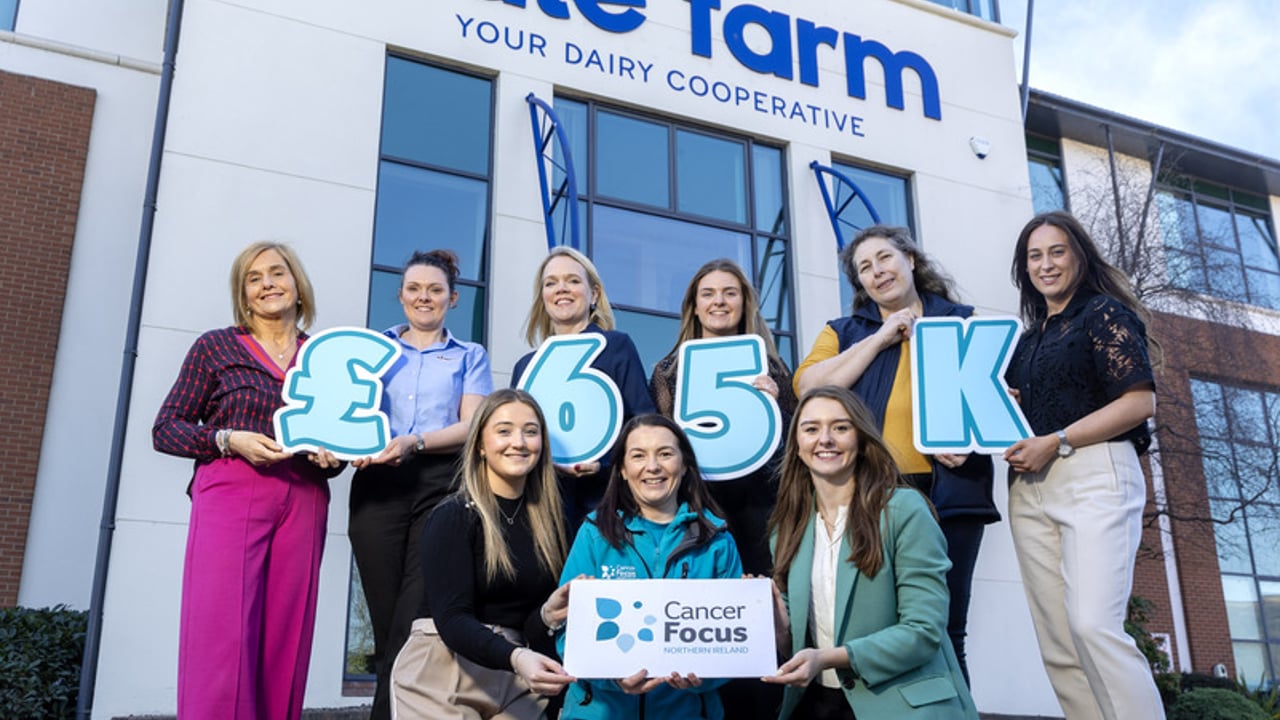 Dale Farm raises £65,000 for Cancer Focus Northern Ireland
