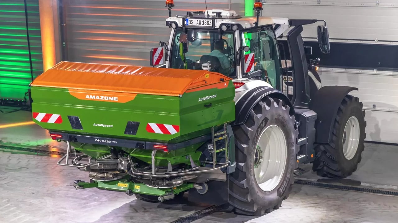 Amazone releases further details of autonomous fertiliser spreader
