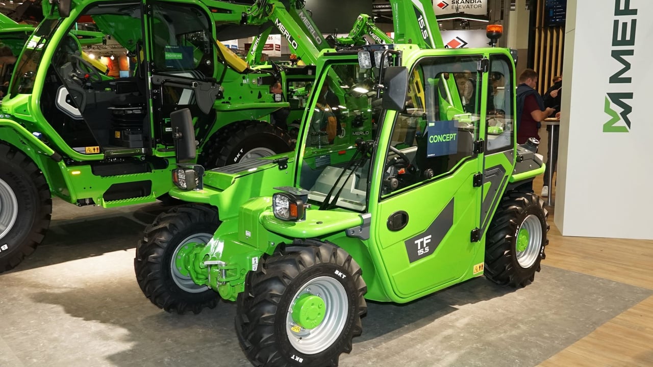 Merlo tackles the compact market with mini telehandler