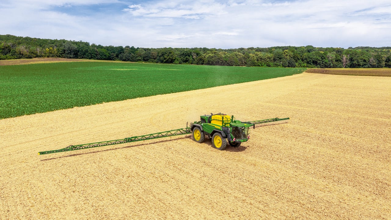 John Deere 500R sprayer range now at 6,000L capacity