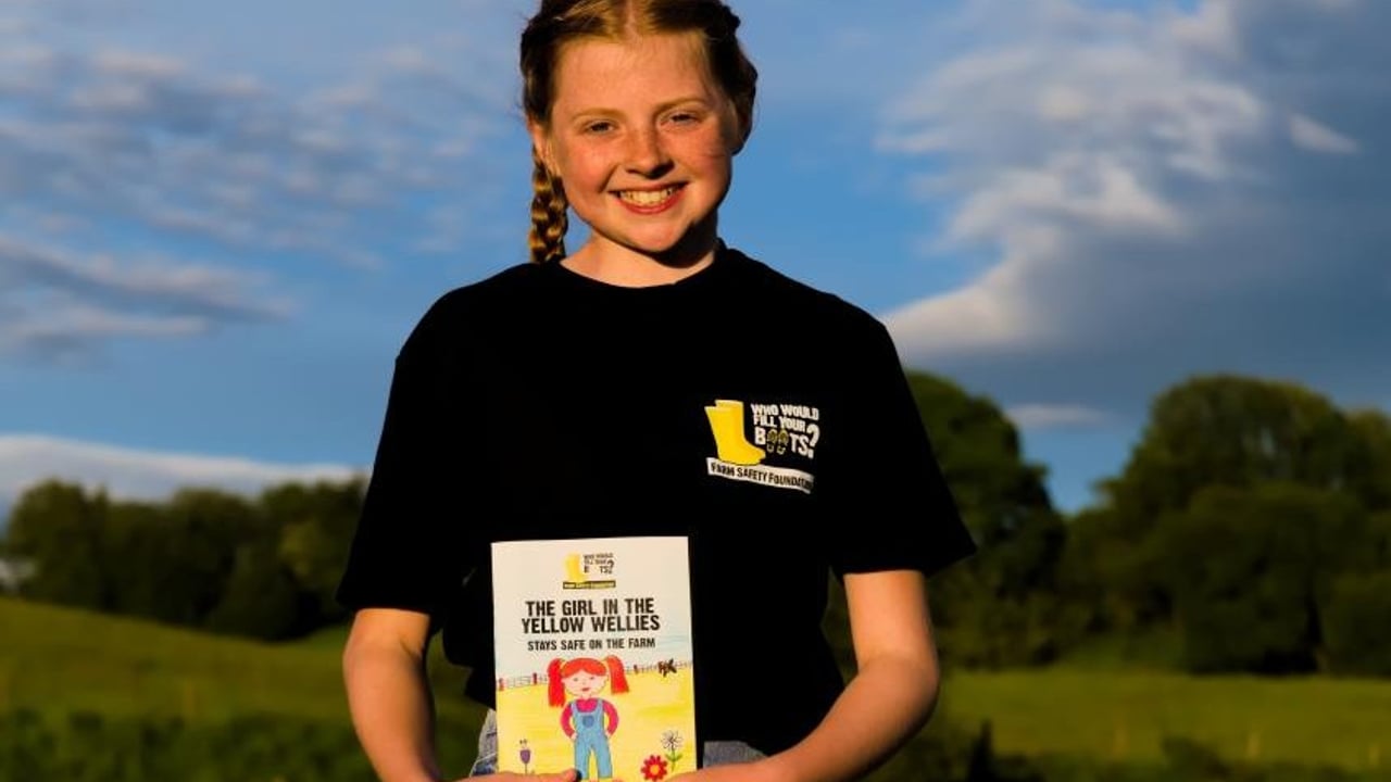 11-year-old author announced as England’s Farm Safety Hero 2026