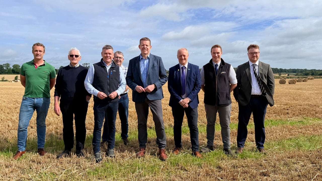 Welsh First Minister visits farm as part of NFU Cymru campaign