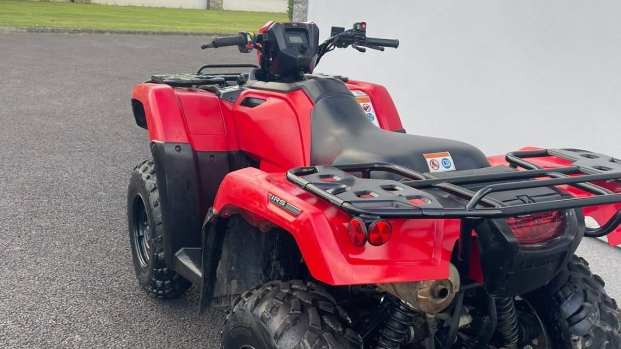 Police investigating quad bike theft from Armagh farm