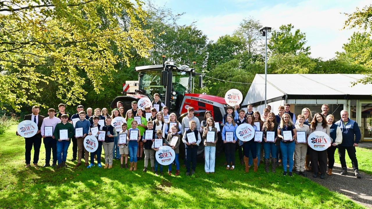 12 young farmers honoured at British awards ceremony