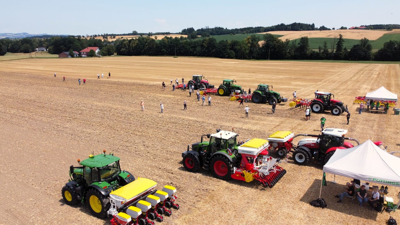 Watch: Harvest over – time to get tilling with Pottinger