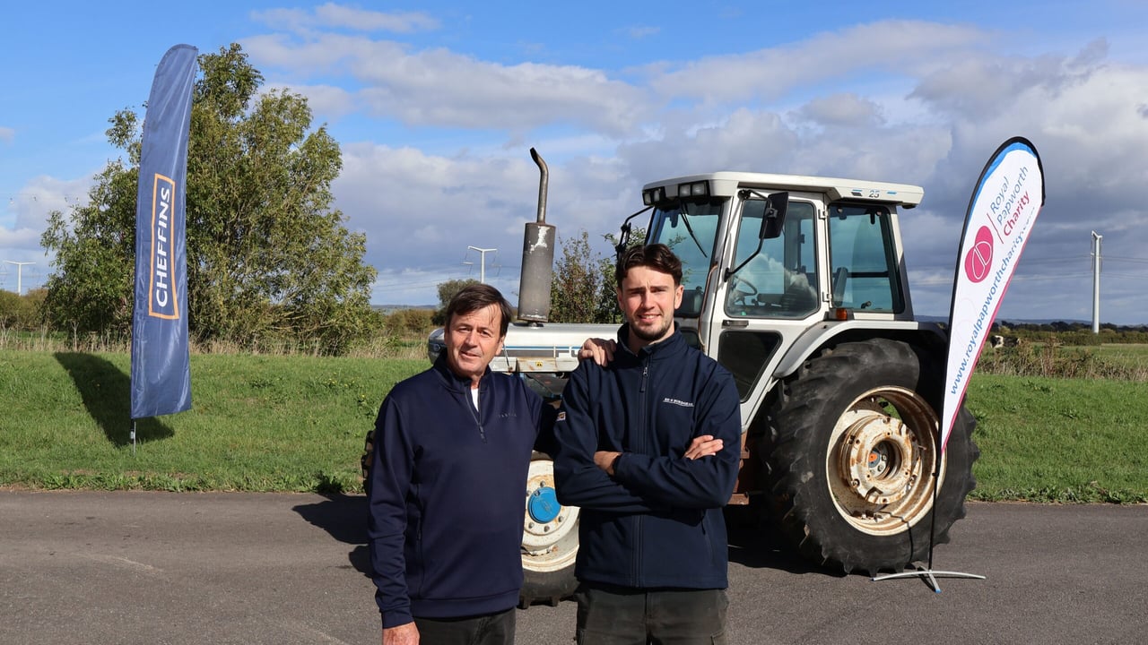 Father donates Ford 7810 Silver Jubilee to raise funds for hospital charity