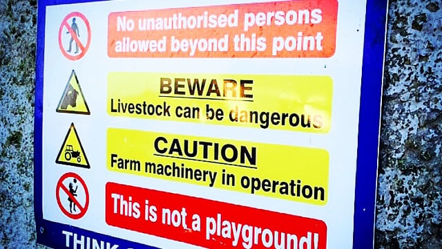 ‘You hope a farm accident never happens to you, then all of a sudden it does’