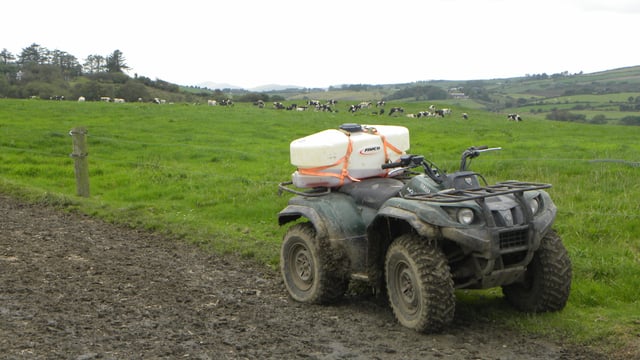 83% of farmers do not wear a helmet when driving a quad