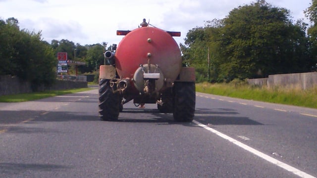 ‘Farm machinery has a legal right to use public roads’