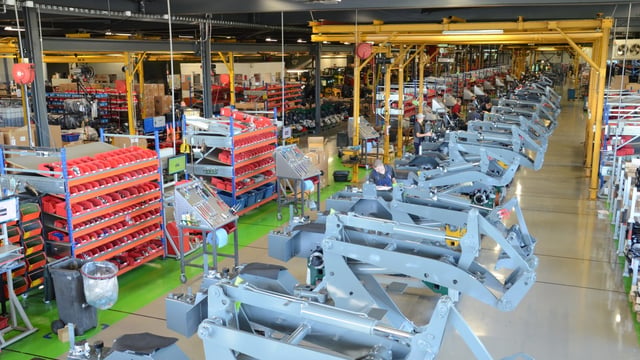 Loader manufacturer set for factory expansion