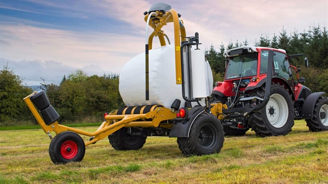 Latest wrapper can still do 5 bales in three minutes, but now it’s ‘easier’