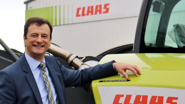 Edenderry man on his way to the top of the ‘Claas’