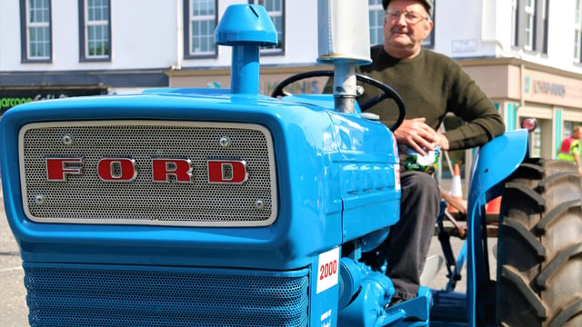 Distinctive blue ‘belle’ gets outing at Comber spud festival