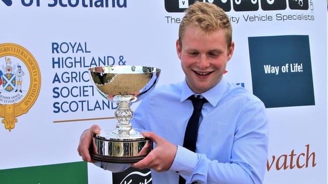 22-year-old sheep and dairy man named first Scottish Young Farmer of the Year