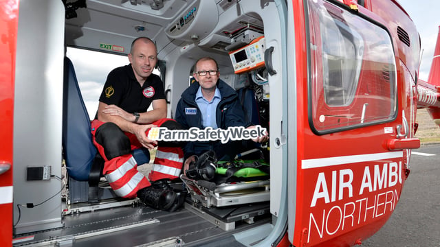 NI’s Air Ambulance soars one year on…but how many rescues were farming related?