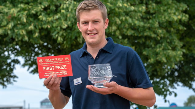 Young Lancashire shepherd takes £1,000 prize money in Sheep Event national final