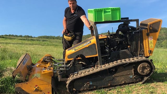 Meet the mini monster tank tackling Scotland’s gorse fires
