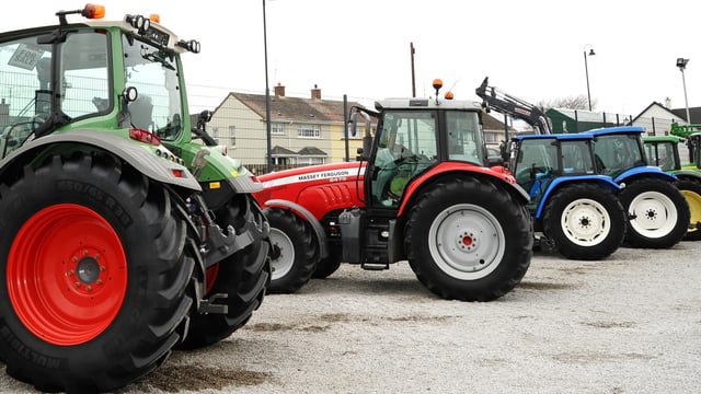 What makes the money in a modern machinery dealership?