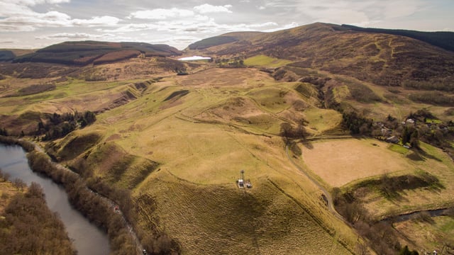 141ac of hill ground and pasture land for sale includes telecoms mast lease
